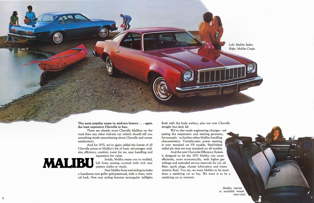 1975 Chevrolet Chevelle Brochure
